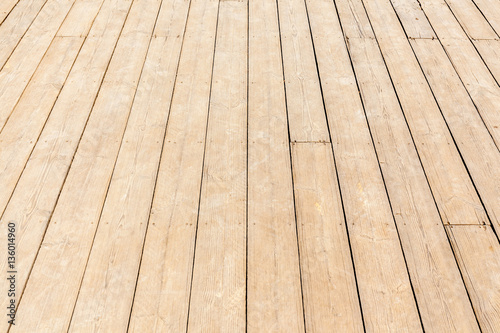 Close up new wood texture of floor with natural pattern.