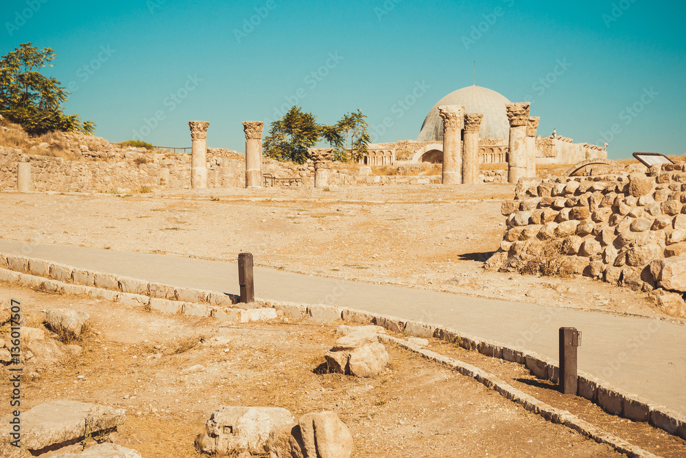 Fotografie Walk on Amman Citadel Hill