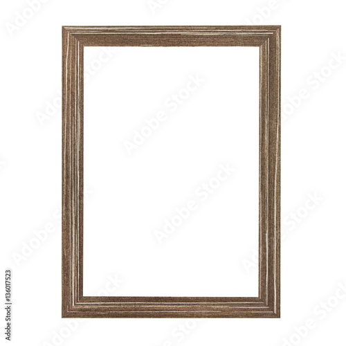 Photo frame isolated on white background