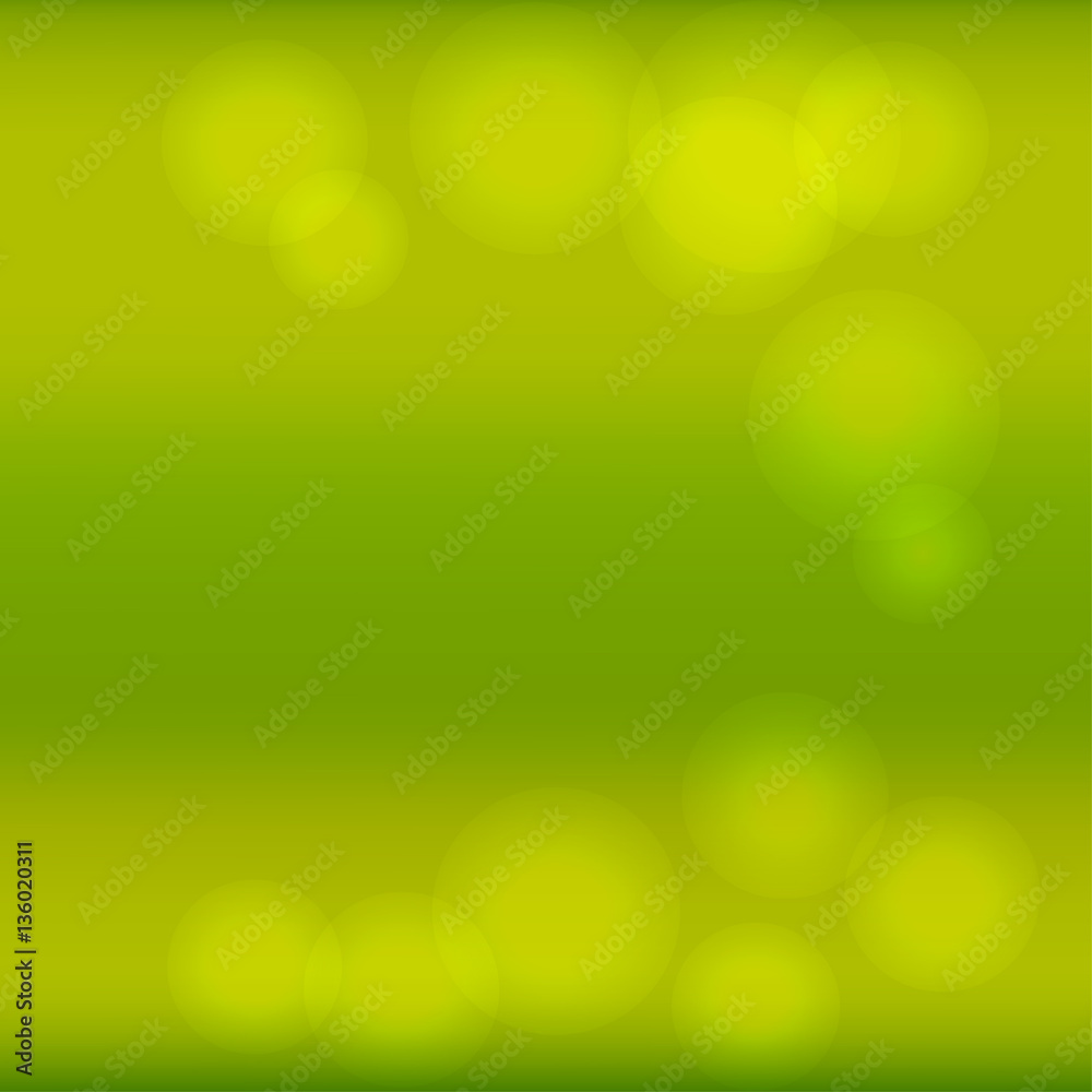 Fototapeta premium Bright colorful modern smooth juicy green yellow gradient color abstract background wallpaper. Vector illustration blurred color, blur gradient, business graphic image soft ethereal backdrop template