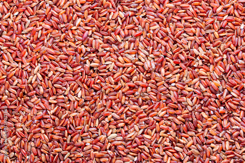 Fototapeta premium Ruby red rice