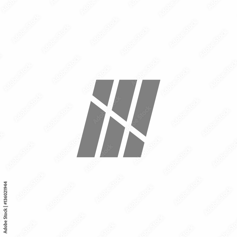 MW Letter Initial Logo Vector