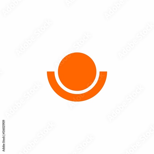 Simple Person Icon Logo Vector