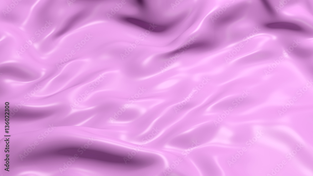 Obraz premium 3D Illustration Abstract Purple Background Cloth