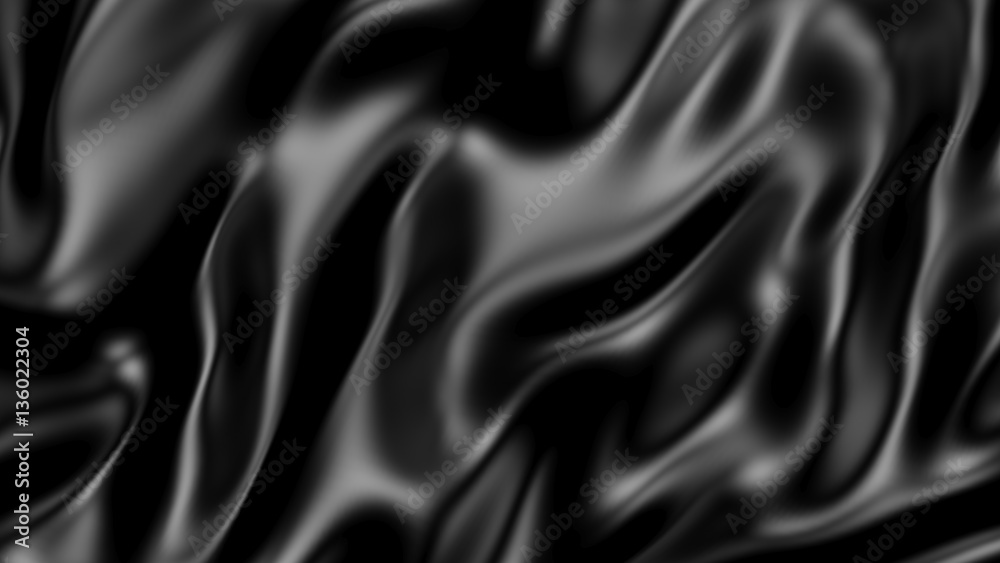 3D Illustration Abstract Black Background 3D Illustration Abstract Black Background