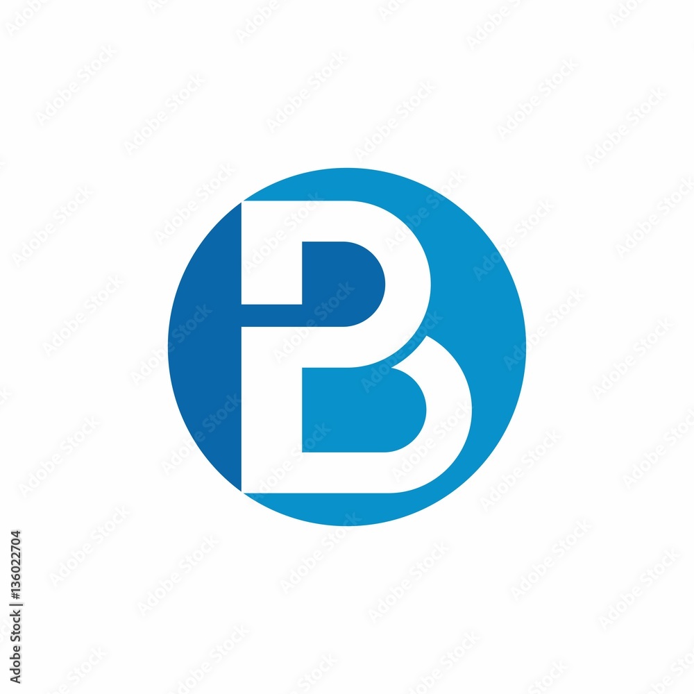 B P PB Initial Letter Logo Vector B P PB Initial Letter Logo Vector