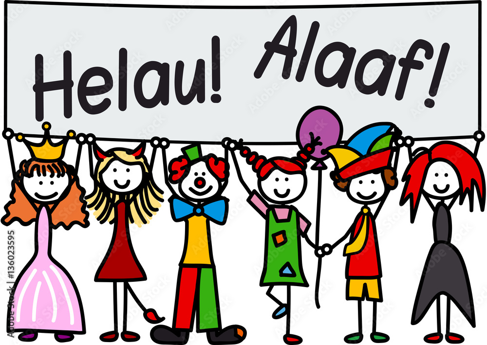 Helau und Alaaf Bilder:  Bringing Carnival Joy to Your Walls and Coloring Pages!