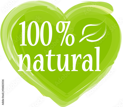 100% natural