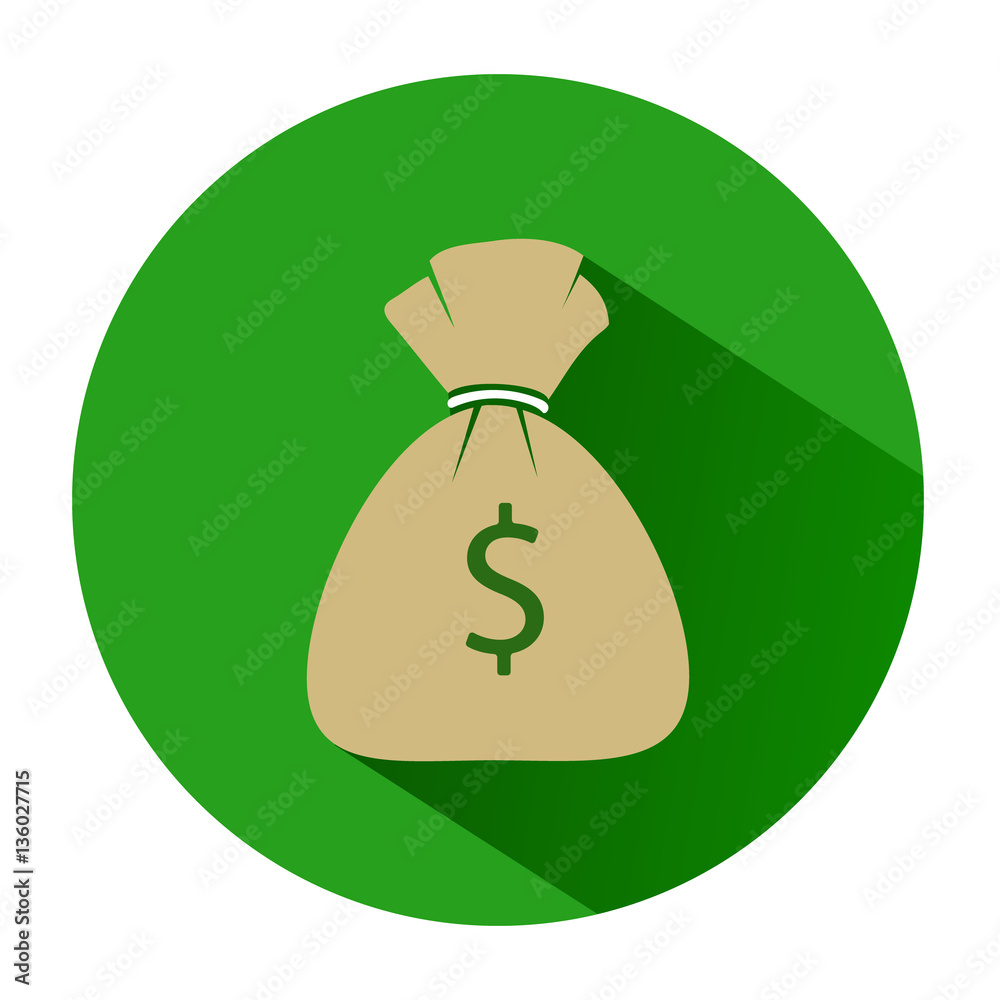 Vector illustration of moneybag icon design. Vector illustration of moneybag icon design.