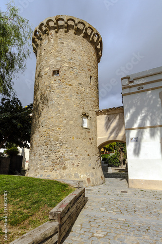 The Tower of Can Nadal is a tower of defense of Vilassar de Mar Spain photo