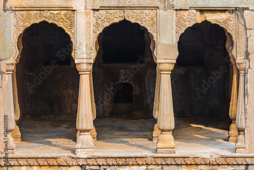 Alcoves at Chand Baori Stepwell photo