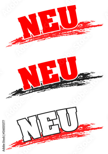 NEU! Angebot, Button, Wischer