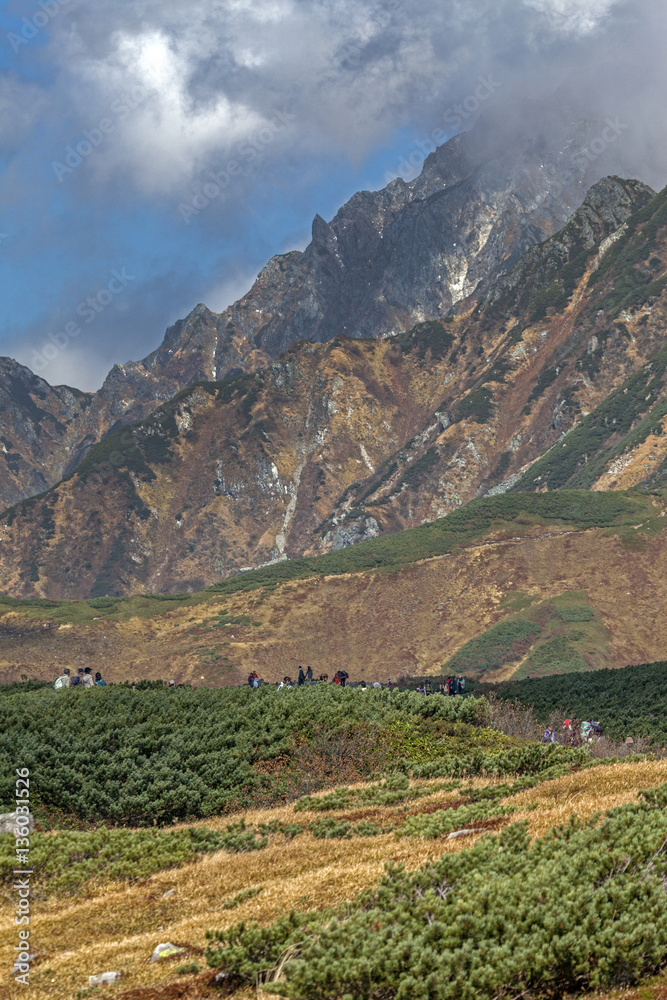 立山「室堂」にて