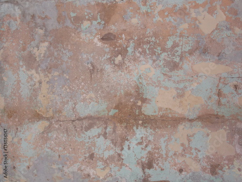 Old painted wall - background © yahya
