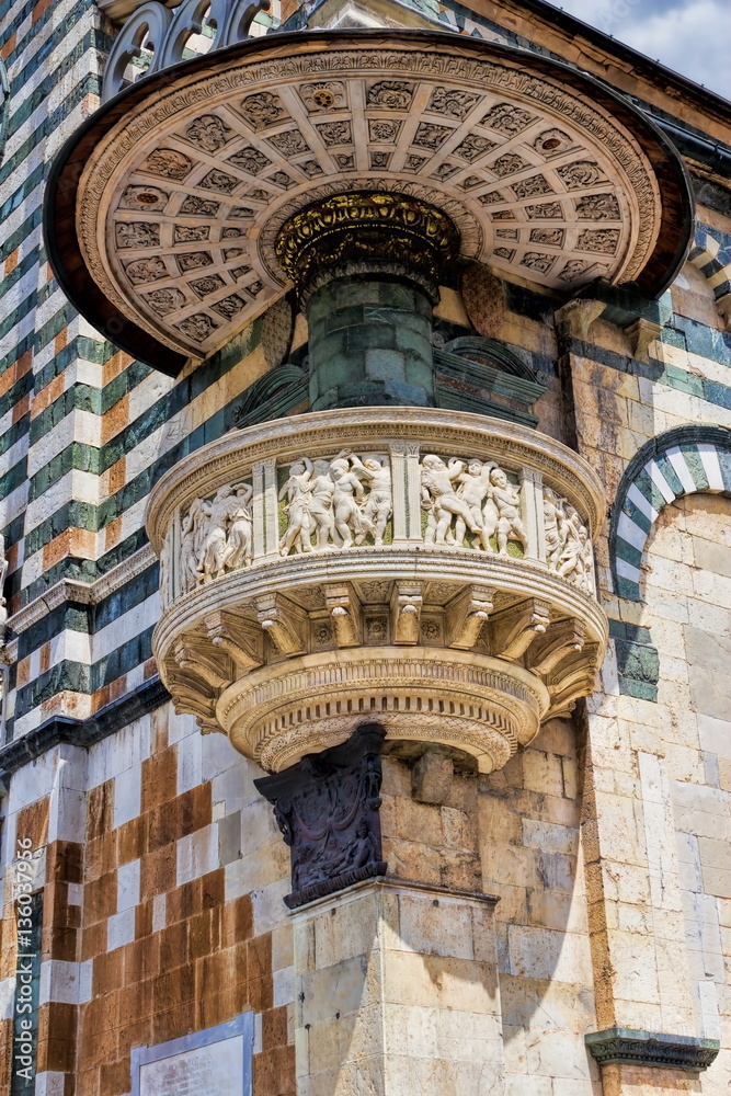 Obraz premium Prato, Dom Außenkanzel