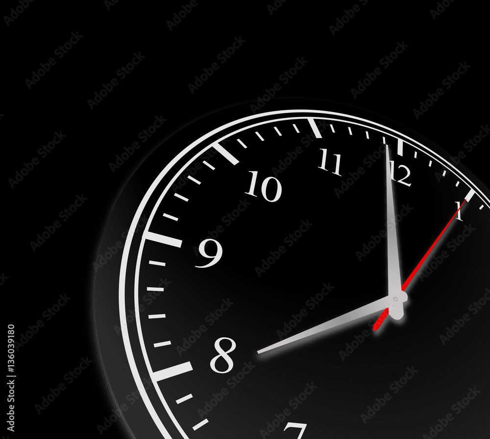 Business Clock Concept Background Business Clock Concept Background
