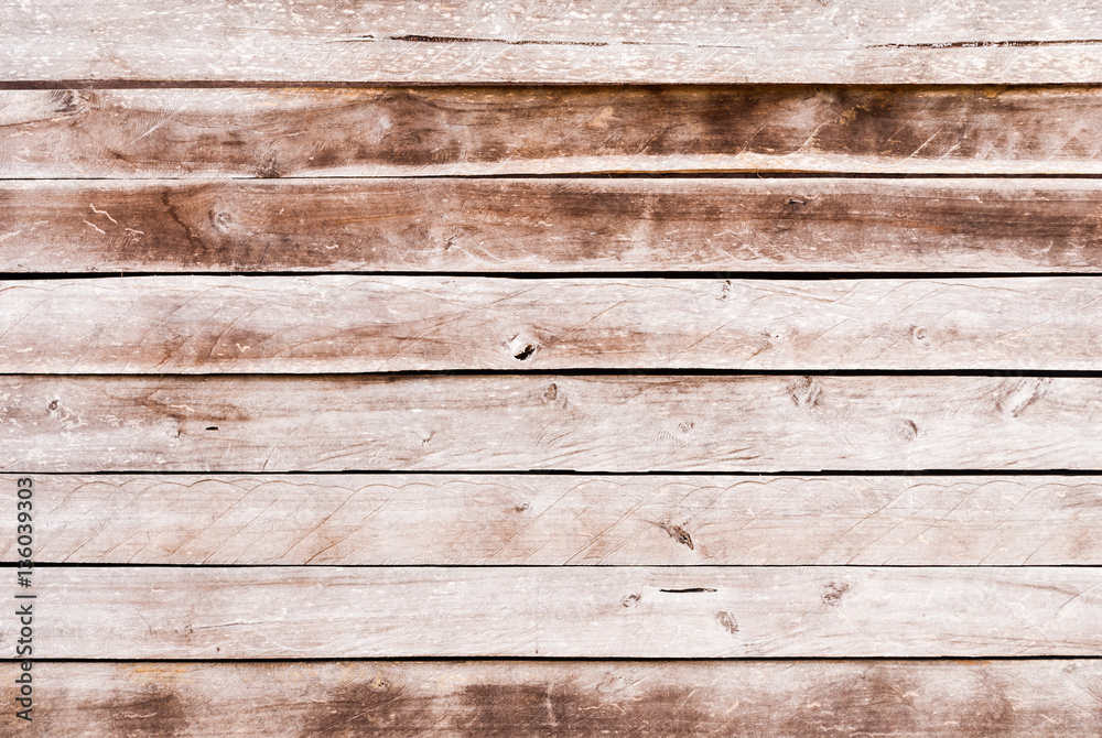 Obraz premium Stained Wood Surface Wall Background/ Texture
