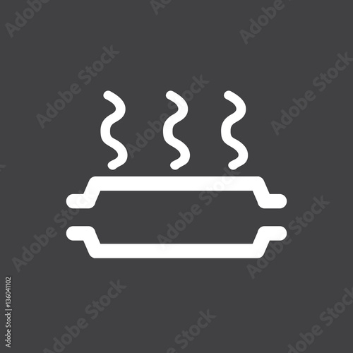 Catalyst overheating icon.