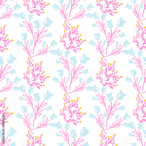 Floral seamless pattern.