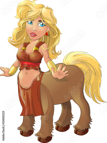 fantastic centaur girl