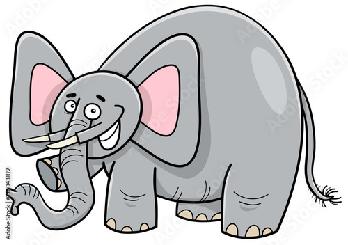 elephant cartoon character