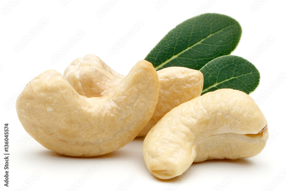 Cashew nut isolated Cashew nut isolated