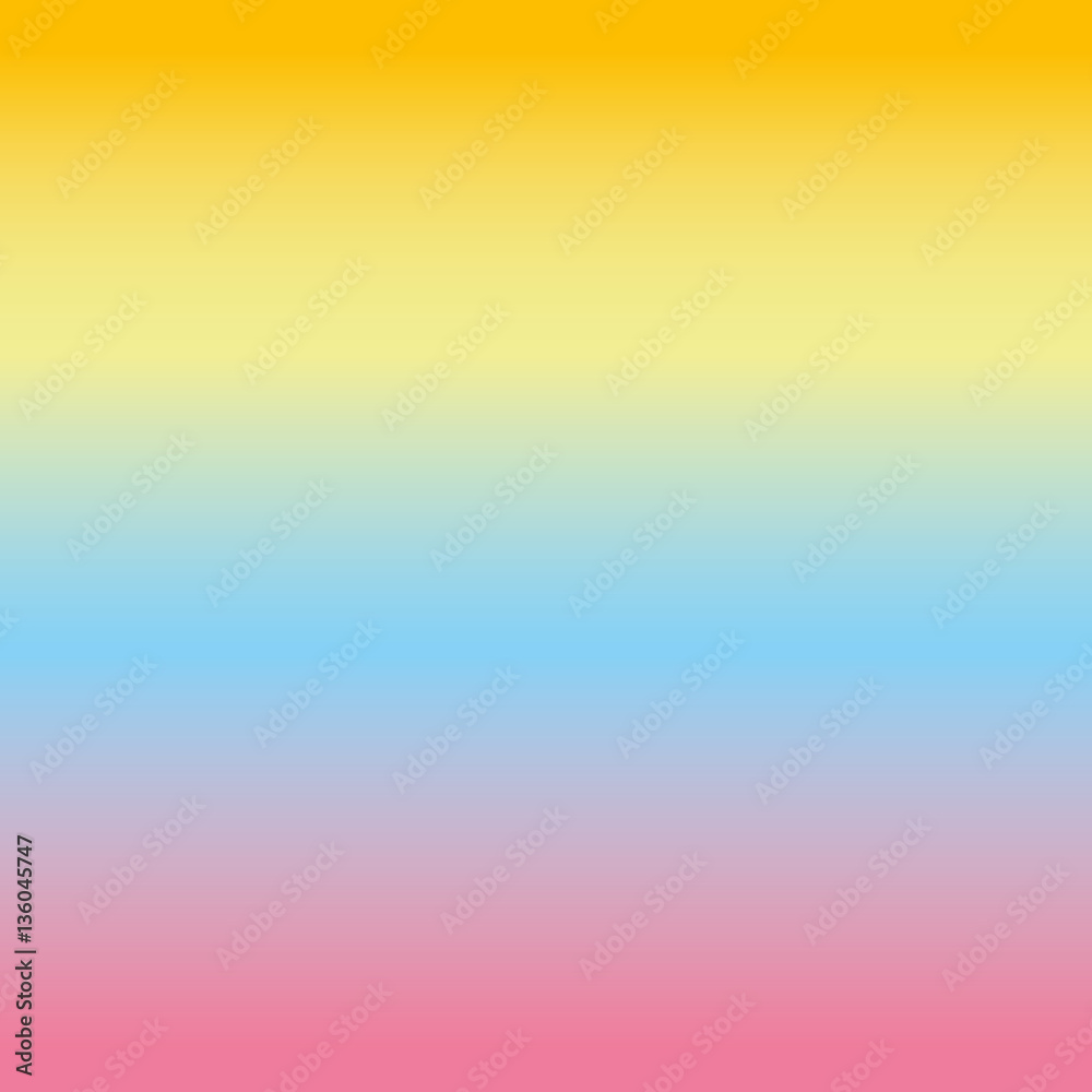 Colorful gradient, color background. Wallpaper, pink, blue, yellow, orange.