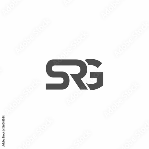 SRG Letter Initial Logo Vector