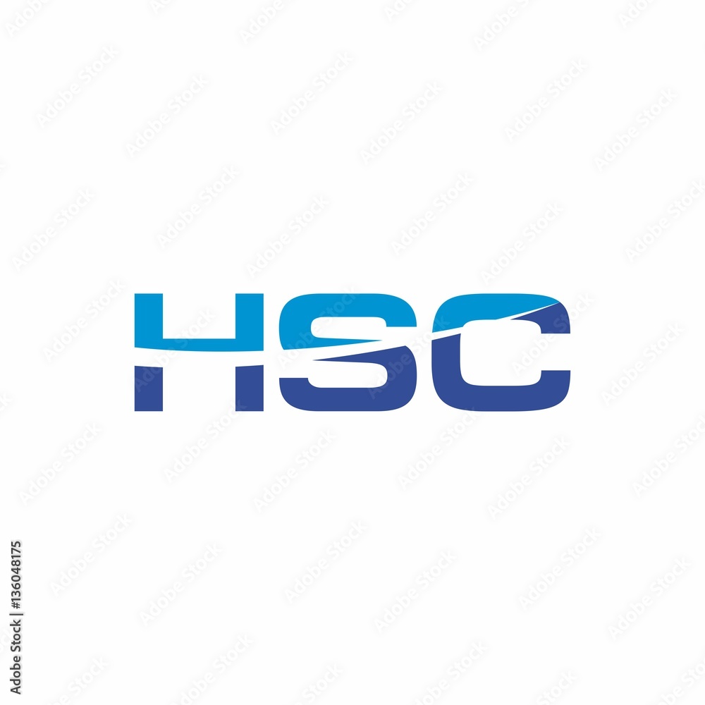 HSC Letter Initial Logo Vector HSC Letter Initial Logo Vector