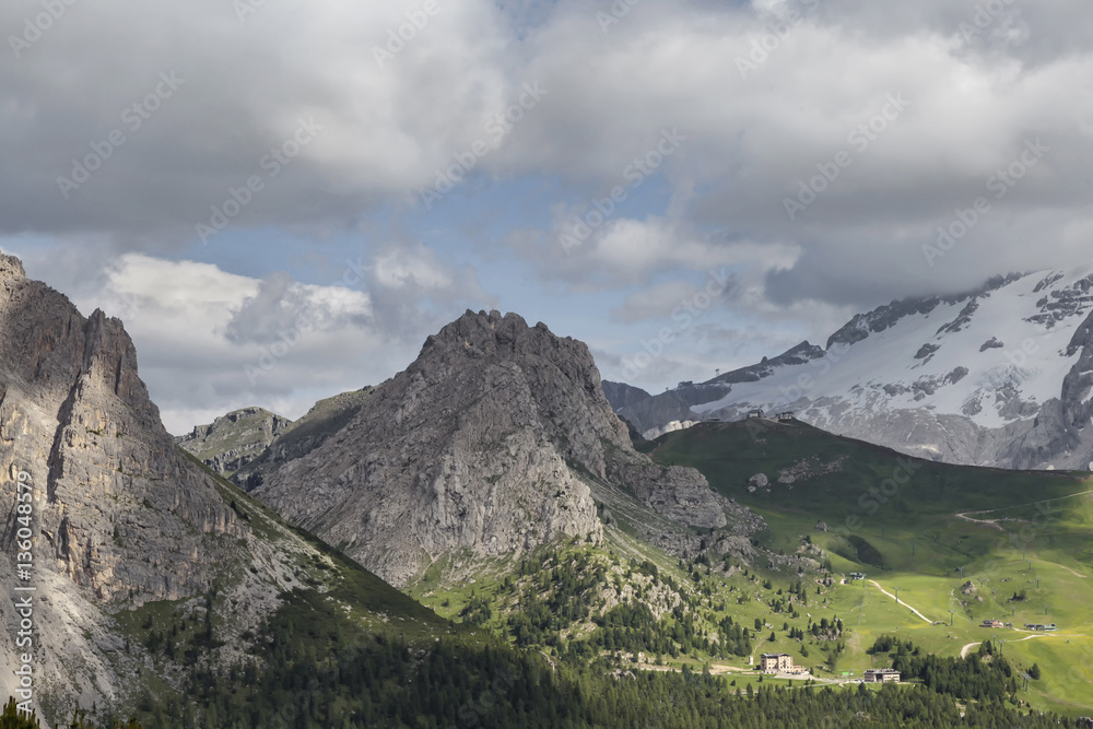 Fototapeta premium Am Sellajoch