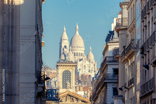 Paris. Sacre Coeur Basilica.