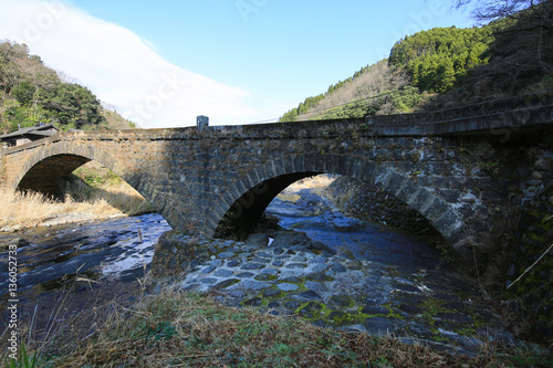 大分県豊後大野市 白山川河川公園 轟木橋