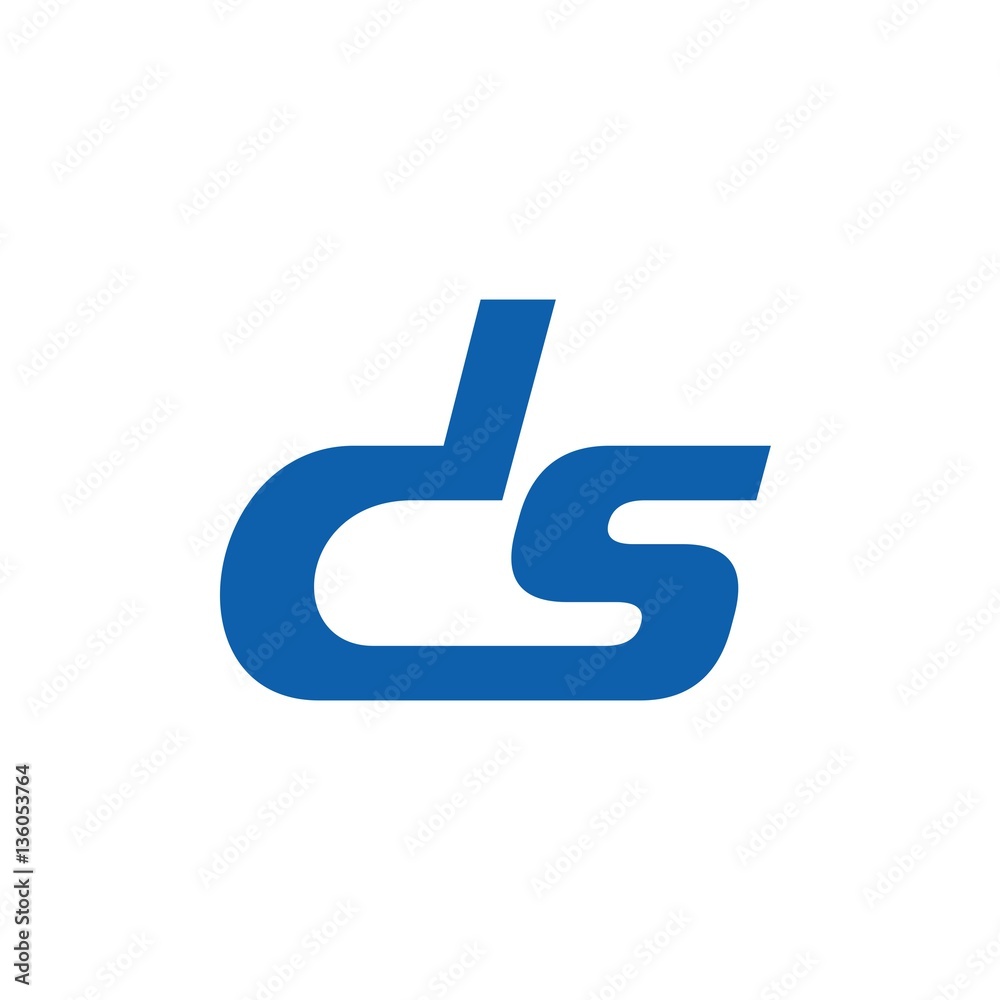 ds Lowercase Text Icon Logo Vector ds Lowercase Text Icon Logo Vector