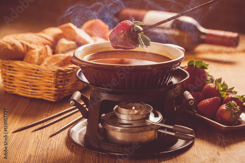 Chocolate fondue