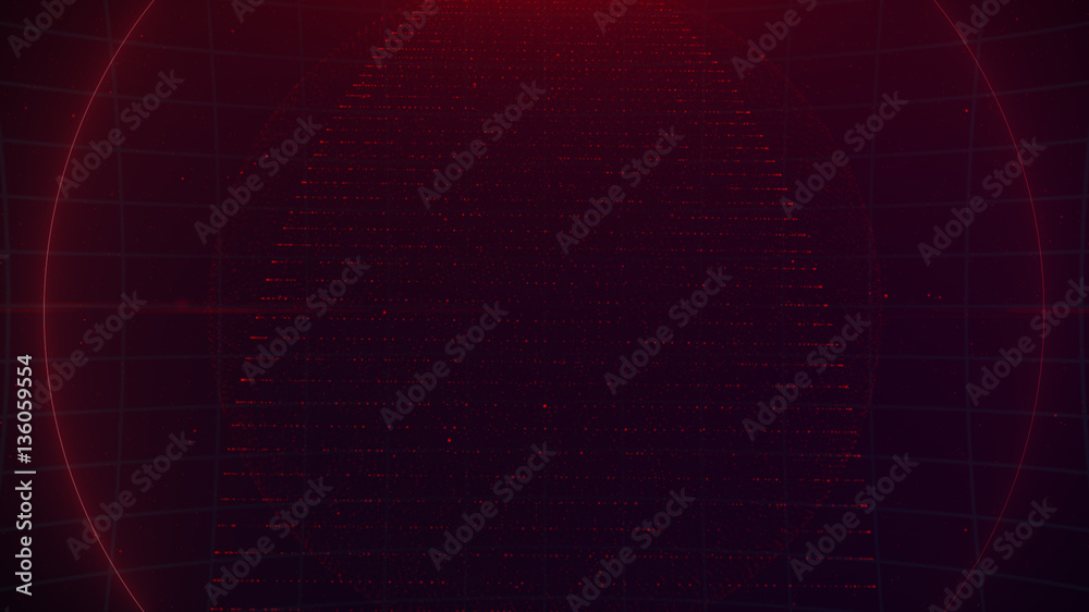 Abstract futuristic digital technology background