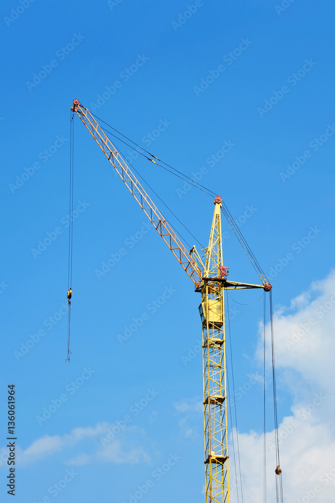 Construction tower crane