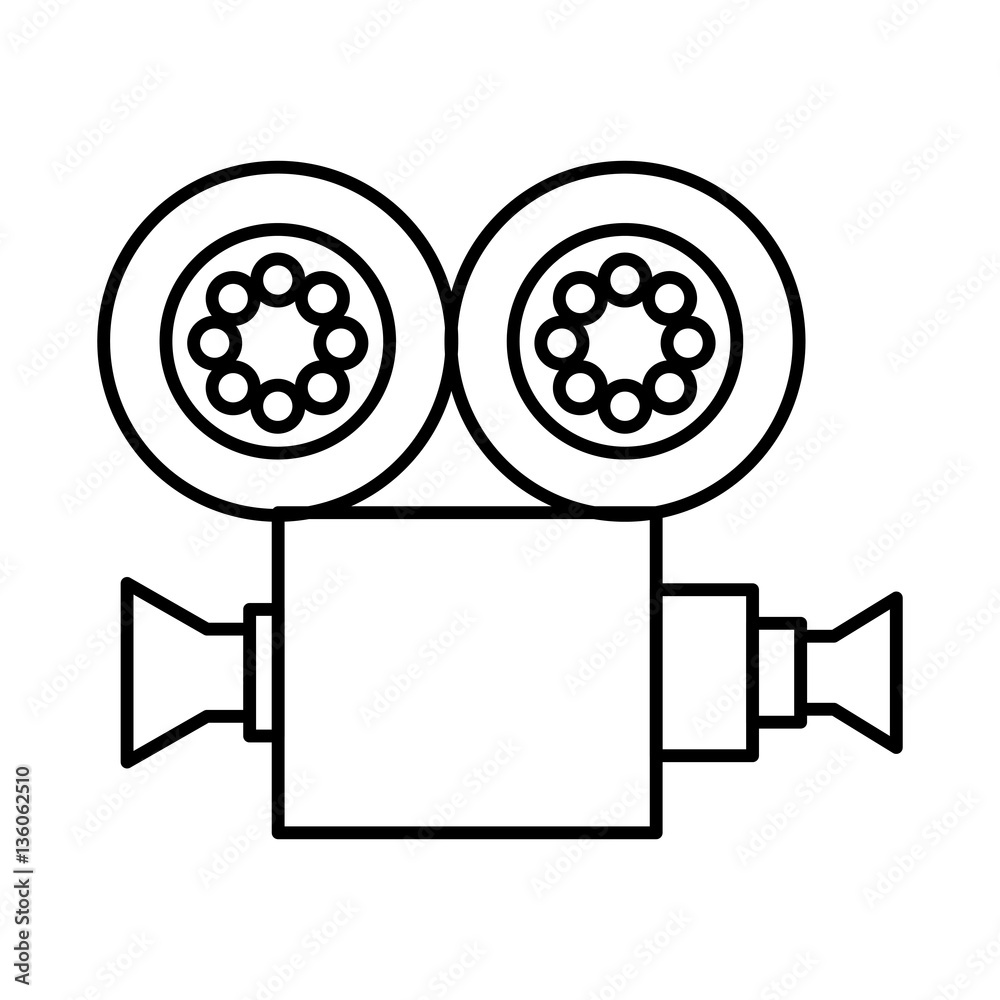 video camera film icon vector illustration design video camera film icon vector illustration design