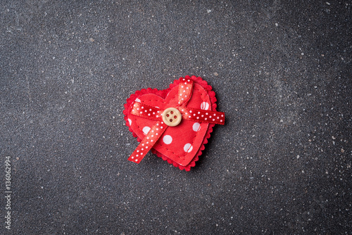 Valentines Day background. Top view