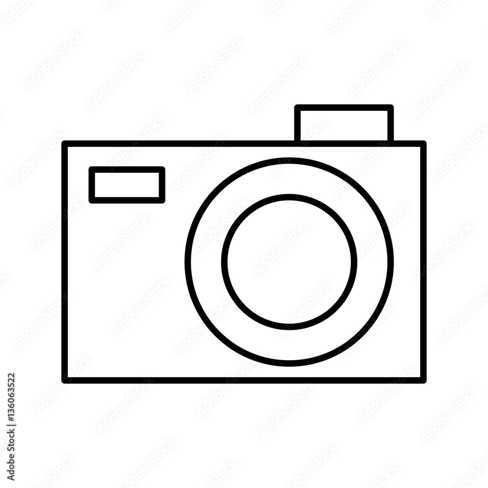 photographic camera with flash icon vector illustration design photographic camera with flash icon vector illustration design