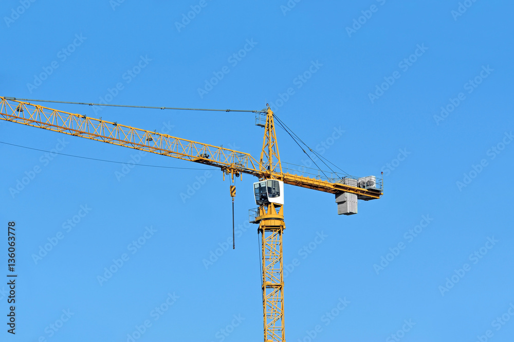 Construction tower crane