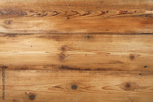фотографія Light brown old vintage wooden planks background