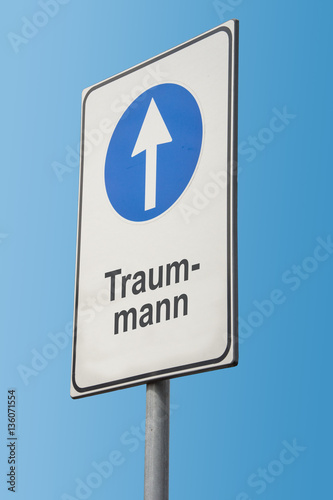 Schild 173 - Traummann