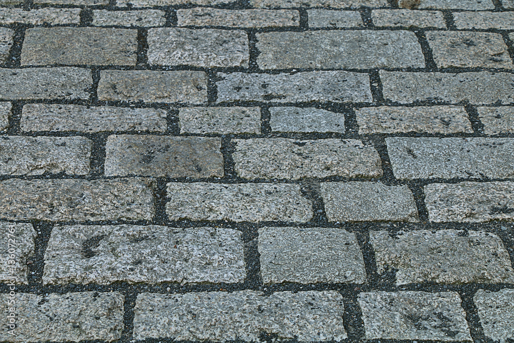 The texture of the street stones and boulders The texture of the street stones and boulders