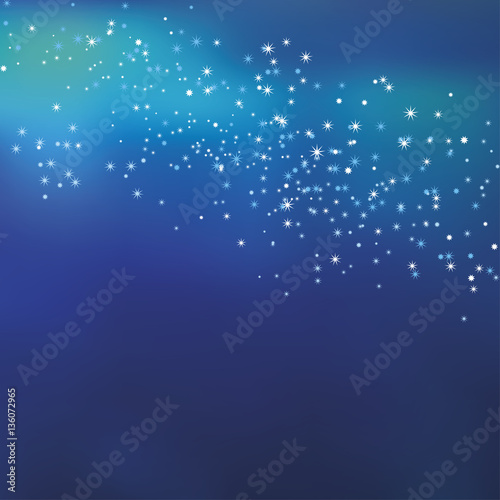 night sky stars concept vec...