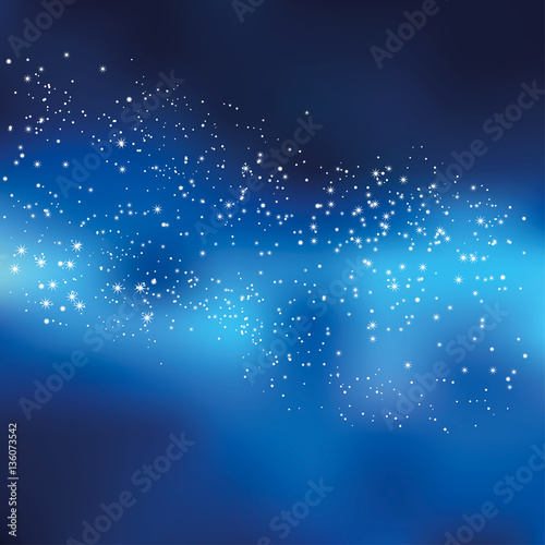 night sky stars concept vec...