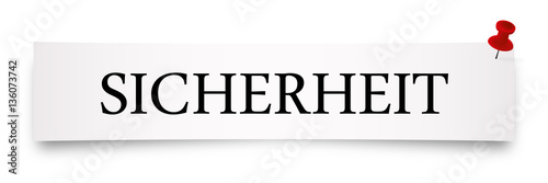 Papierstreifen - Sicherheit