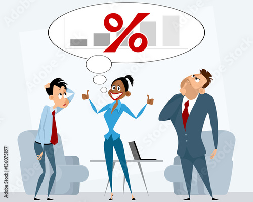 Business team in office