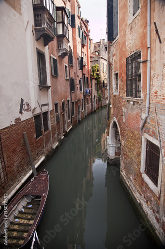Small Side Canal Venice Italy