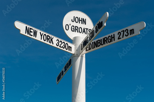 John o Groats Sign