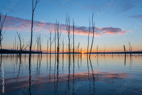 Manasquan Reservoir early sunrise 